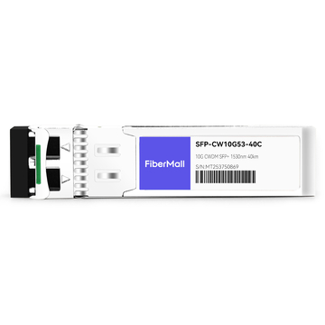 Cisco CWDM-SFP10G-1530 Compatible 10G CWDM SFP+ 1530nm 40km LC SMF DDM Transceiver Module
