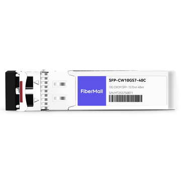 Palo Alto Networks PAN-SFP-PLUS-ER-CW57 Compatível 10G CWDM SFP + 1570nm 40km LC SMF DDM Transceiver Module