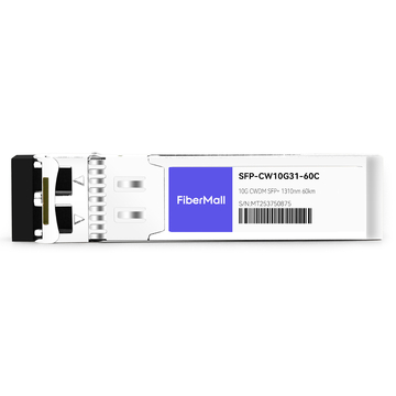 SFP-CW10G31-60C 10G CWDM SFP+ 1310nm 60km LC SMF DDM Transceiver Module