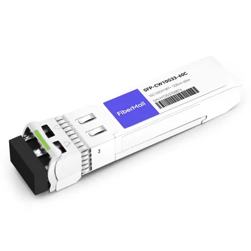SFP-CW10G33-60C 10G CWDM SFP+ 1330nm 60km LC SMF DDM Transceiver Module