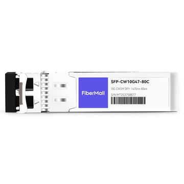 H3C CWDM-SFP10G-1470-80 Compatible 10G CWDM SFP+ 1470nm 80km LC SMF DDM Transceiver Module