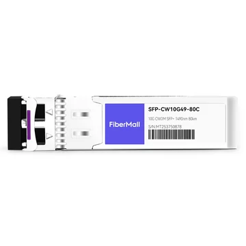 H3C CWDM-SFP10G-1490-80 Compatible 10G CWDM SFP+ 1490nm 80km LC SMF DDM Transceiver Module