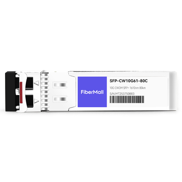 Huawei SFP-10G-ZCW1611 Compatible 10G CWDM SFP+ 1610nm 80km LC SMF DDM Transceiver Module