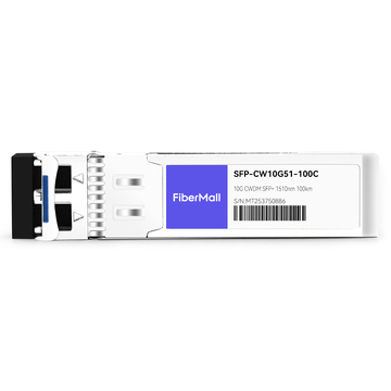 SFP-CW10G51-100C 10G CWDM SFP+ 1510nm 100km LC SMF DDM Transceiver Module