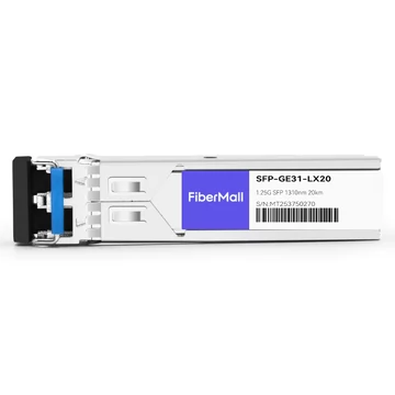 H3C SFP-GE-LX-SM1310-20 Compatible 1000Base LX SFP 1310nm 20km LC SMF DDM Transceiver Module