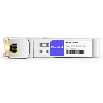 Alcatel-Lucent iSFP-GIG-T Compatible 10/100/1000M T Copper SFP 100m RJ45 Transceiver Module