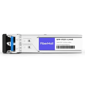 SFP-FE31-LH40 100Base LH40 SFP 1310nm 40km LC SMF DDM Transceiver Module