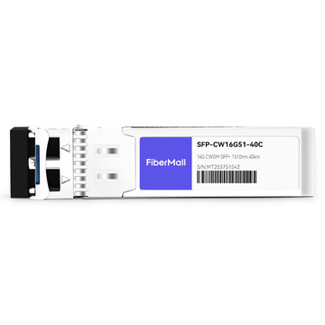 SFP-CW16G51-40C 16G CWDM SFP + 1510 нм 40 км LC SMF DDM модуль приемопередатчика