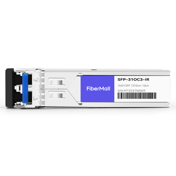HPE JD120B Compatible 155M OC3/STM-1 SFP IR 1310nm 15km LC SMF DDM Transceiver Module