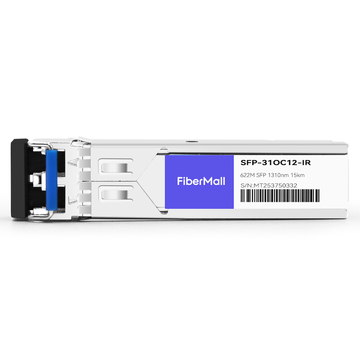 Avago AFCT-5750PZ Compatible 622M OC12/STM-4 SFP IR 1310nm 15km LC SMF DDM Transceiver Module