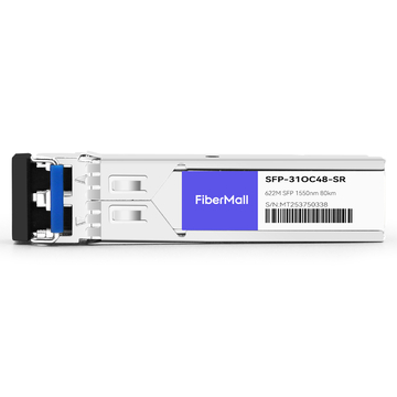 Alcatel-Lucent 3HE00045AA Compatible 2.488G SFP SR 1310nm 2km LC SMF DDM Transceiver Module