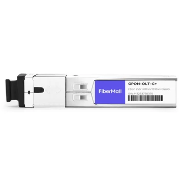 Alcatel-Lucent 3FE53441BA 0 Compatible GPON OLT SFP TX-2.5G/RX-1.25G TX-1490nm/RX-1310nm Class C+ 20km SC SMF DDM Transceiver Modules