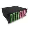 128×128 3D MEMS Optical Circuit Switches, 1550nm, G.657A2 fiber, LC/APC flange, 4U chassis, single power supply. RJ45/RS232, 220V.