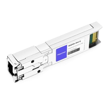 10GEPON-ONU-SI Symmetric 10GEPON ONU SFP+ TX-10.3G/RX-10.3G TX-1270nm/RX-1577nm PR30 SC DDM -40°C~85°C Optical Transceivers