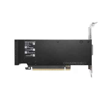 NVIDIA ConnectX-8 C8180 (900-9X81E-00EX-ST0) HHHL SuperNIC, 800Gbs XDR IB & Ethernet, Single-cage OSFP, PCIe 6 x16 with x16 PCIe Socket Direct,Tall bracket