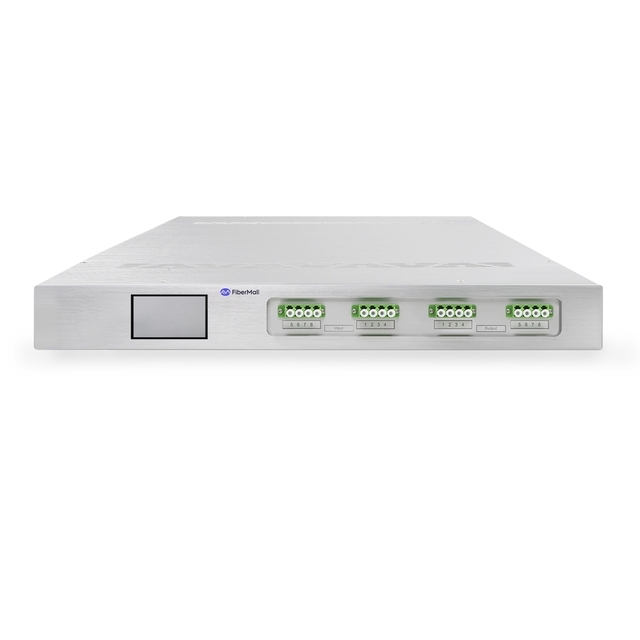 8x8 MEMS Optical Switch | 1U Chassis LC/APC | FiberMall