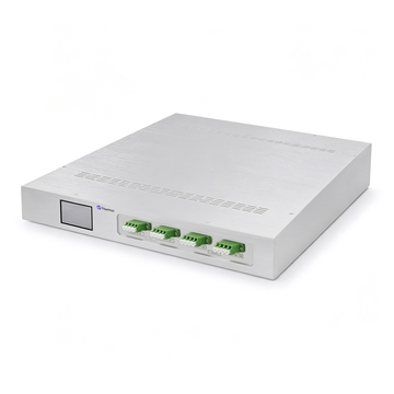 8×8 MEMS Optical Switch, 1550nm, G.657A2 fiber, LC/APC flange, 1U chassis, single power supply. RJ45/RS232, 220V, with touchscreen.
