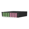 64×64 3D MEMS Optical Circuit Switches, 1550nm, G.657A2 fiber, LC/APC flange, 2U chassis, single power supply. RJ45/RS232, 220V.