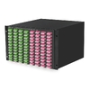 192×192 3D MEMS Optical Circuit Switches, 1550nm, G.657A2 fiber, LC/APC flange, 6U chassis, single power supply. RJ45/RS232, 220V.