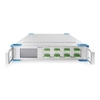 16×16 MEMS Optical Switch, 1550nm, G.657A2 fiber, LC/APC flange, 2U chassis, single power supply. RJ45/RS232, 220V, with touchscreen.