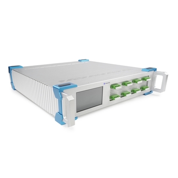 16×16 MEMS Optical Switch, 1550nm, G.657A2 fiber, LC/APC flange, 2U chassis, single power supply. RJ45/RS232, 220V, with touchscreen.