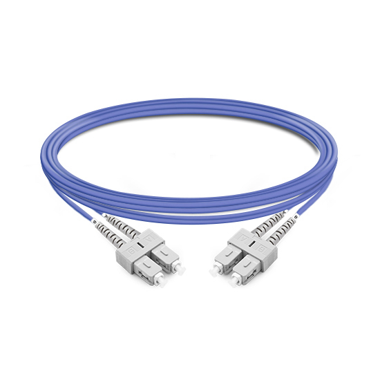 Duplex OM4 50/125 SC-SC Multimode LSZH Cable 5m | FiberMall