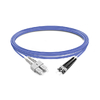 3m (10ft) Duplex OM4 Multimode SC UPC to ST UPC PVC (OFNR) Fiber Optic Cable