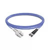 5m (16ft) Duplex OM4 Multimode SC UPC to ST UPC PVC (OFNR) Fiber Optic Cable