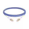 5m (16ft) Duplex OM4 Multimode LC UPC to LC UPC PVC (OFNR) Fiber Optic Cable