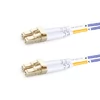 5m (16ft) Duplex OM4 Multimode LC UPC to LC UPC PVC (OFNR) Fiber Optic Cable