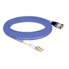 10m (33ft) Duplex OM4 Multimode LC UPC to FC UPC PVC (OFNR) Fiber Optic Cable