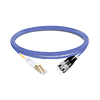 3m (10ft) Duplex OM4 Multimode LC UPC to FC UPC PVC (OFNR) Fiber Optic Cable