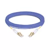 7m (23ft) Duplex OM4 Multimode LC UPC to LC UPC LSZH Fiber Optic Cable