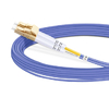 7m (23ft) Duplex OM4 Multimode LC UPC to LC UPC OFNP Fiber Optic Cable
