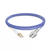 1m (3ft) Duplex OM4 Multimode LC UPC to SC UPC OFNP Fiber Optic Cable