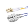 1m (3ft) Duplex OM4 Multimode LC UPC to SC UPC OFNP Fiber Optic Cable