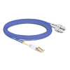 7m (23ft) Duplex OM4 Multimode LC UPC to SC UPC OFNP Fiber Optic Cable