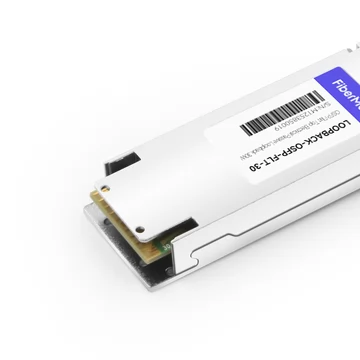 LOOPBACK-OSFP-FLT-30 Power Option (30W) 800G OSFP Flat Top Electrical Passive Testing Loopback Module