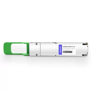 LOOPBACK-OSFP-FLT-30 Power Option (30W) 800G OSFP Flat Top Electrical Passive Testing Loopback Module