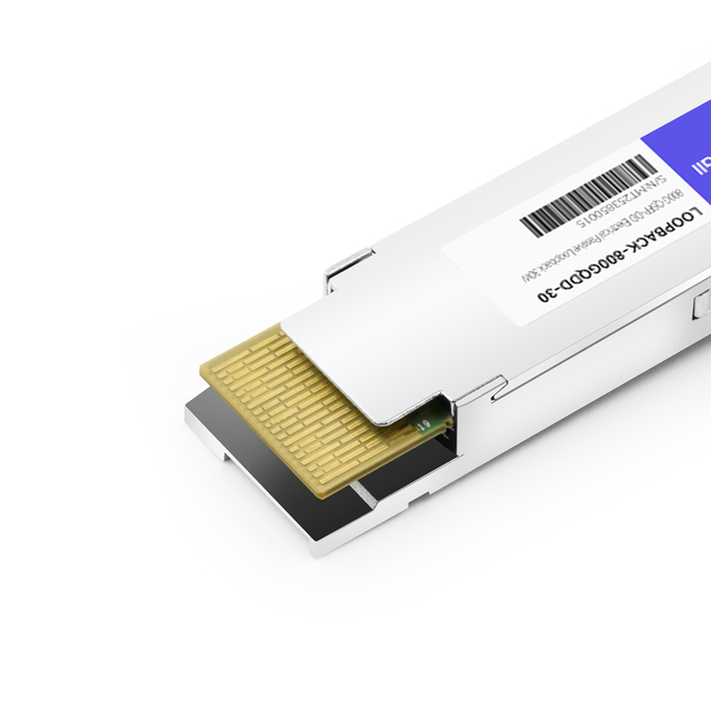 Attenuation (0dB) 30W 800G QSFP-DD Loopback Module | FiberMall