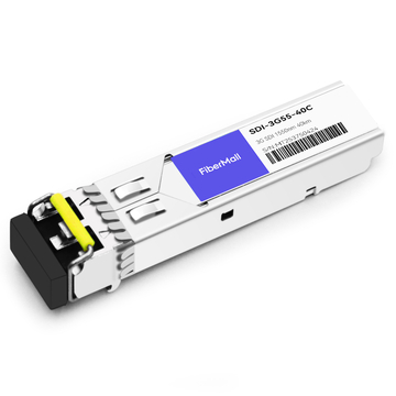 SDI-3G55-40C 3Gps MSA SDI 1550nm 40km SMF LC DDM Transmitter & Receiver Video Pathological Patterns Transceiver Module