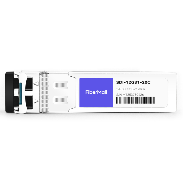 12G SDI HD Video SFP+ 1310nm 20km Transceiver | FiberMall