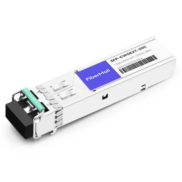 SFP-CWGE27-20C 1.25G CWDM SFP 1270nm 20km LC SMF DDM Transceiver Module