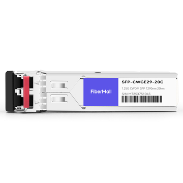 Extreme CWDM-SFP-1290-20 Compatible 1.25G CWDM SFP 1290nm 20km LC SMF DDM Transceiver Module
