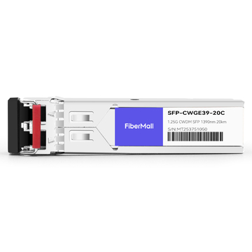 HPE SFP20K-CW1390 Compatible 1.25G CWDM SFP 1390nm 20km LC SMF DDM Transceiver Module