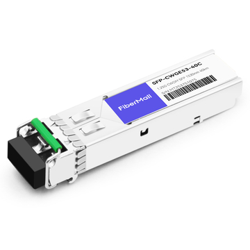 Cisco CWDM-SFP-1530 Compatible 1.25G CWDM SFP 1530nm 40km LC SMF DDM Transceiver Module