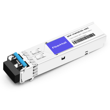 H3C SFP-GE-LH40-SM1350-CW Compatible 1.25G CWDM SFP 1350nm 40km LC SMF DDM Transceiver Module