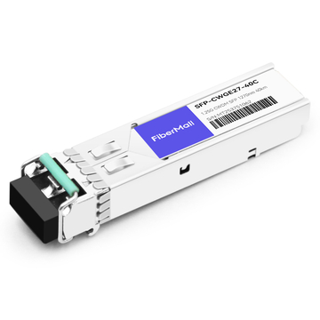 SFP-CWGE27-40C 1.25G CWDM SFP 1270nm 40km LC SMF DDM Transceiver Module