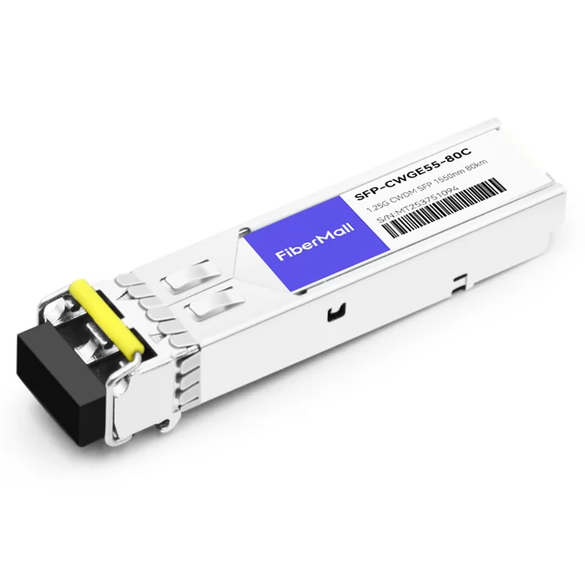 H3C SFP-GE-LH70-SM1550-CW Compatible 1.25G CWDM SFP 1550nm 70km LC SMF DDM Transceiver Module