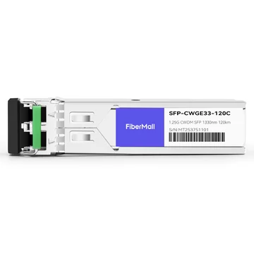 Ciena CWDM-SFP13-1330 Compatible 1.25G CWDM SFP 1330nm 130km LC SMF DDM Transceiver Module